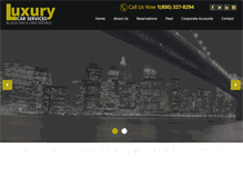 Tablet Screenshot of newyorktaxiservice.com